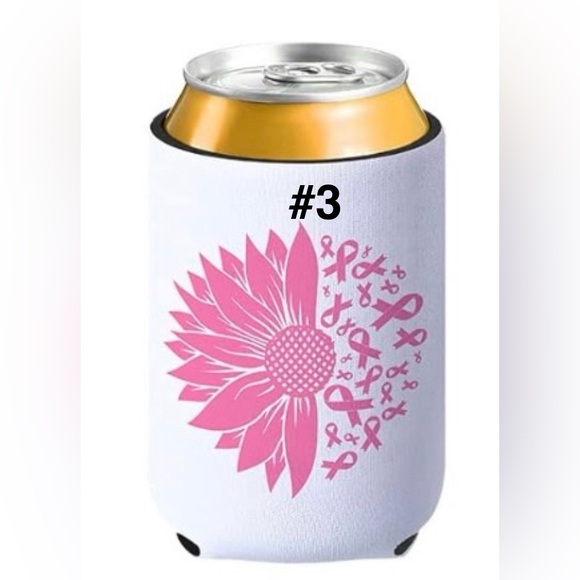 (Pick) One Pink Breast Cancer Awareness Can Cooler - Picture 12 of 16